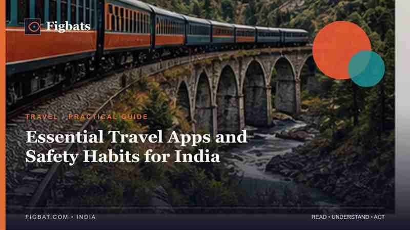 Essential Travel Apps and Safety Habits for India