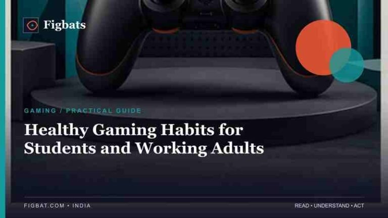 Healthy Gaming Habits — Figbats India