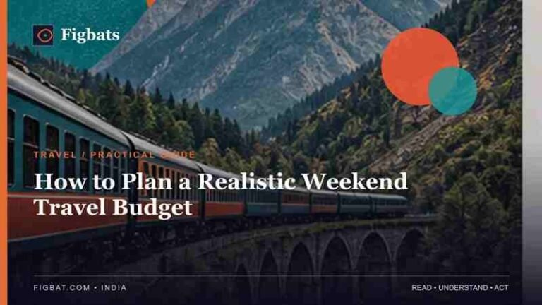 Realistic Weekend Travel Budget — Figbats India