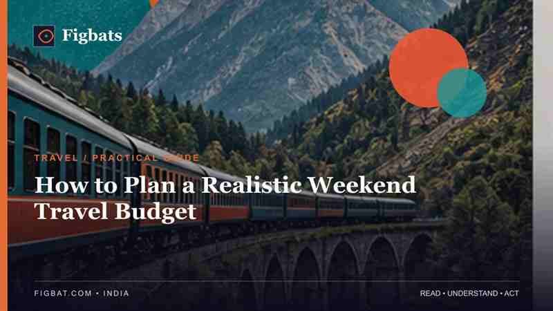 How to Plan a Realistic Weekend Travel Budget
